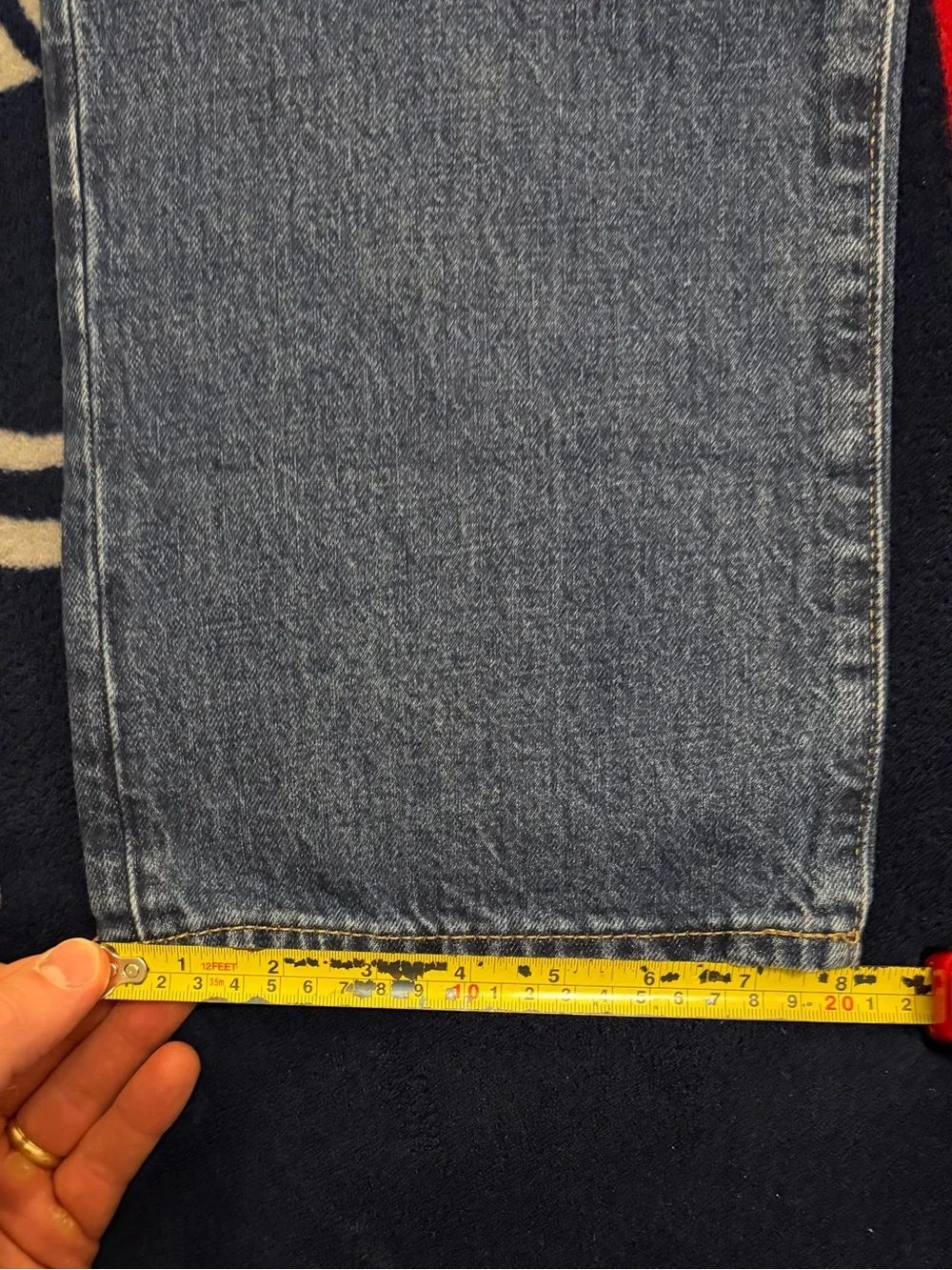 J. Crew Classic Relaxed Fit Jeans Two-Year Wash 100% Cotton 33x34 NWT